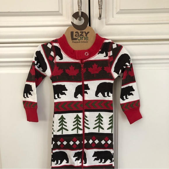 π» NWT Lazy One Bear Essentials Flapjack Union Suit - Picture 4 of 13